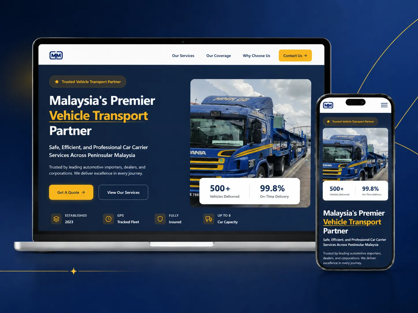 MMRSB transport landing page