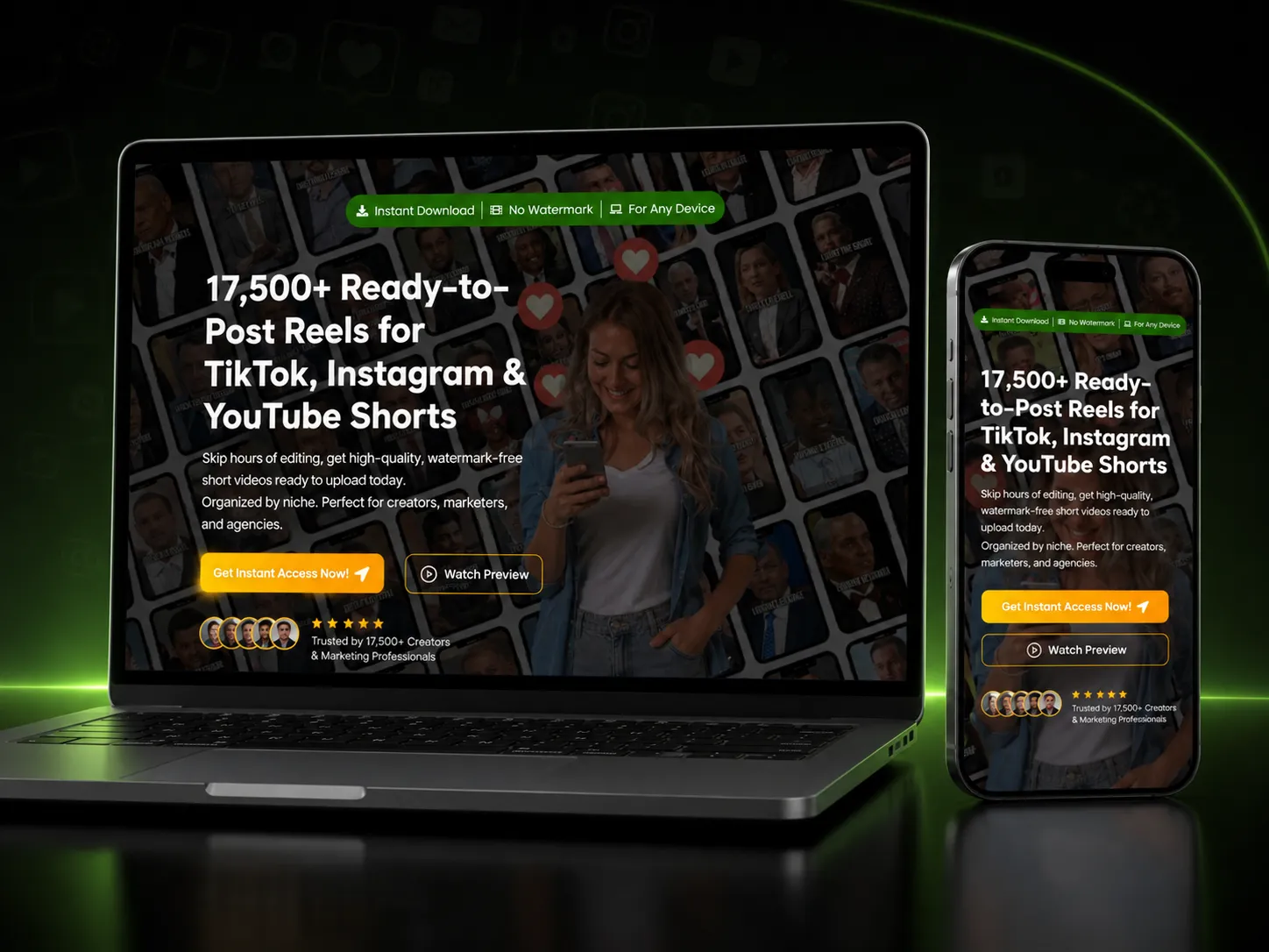 Firestar Digital ebook landing page